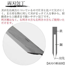 将图片加载到图库查看器，Tosa Knives Nakiri Knife Tosa Uguisu 165 Approx. 31x5x2 (Blade Length 16.5)cm (Nagiri Nakiri Knife 165mm Made in Japan Domestic Iron Steel Steel Vegetables Radish Shredded Katsura Peeled Cuts Well)
