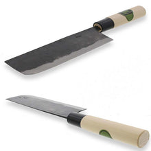 将图片加载到图库查看器，Tosa Knives Nakiri Knife Tosa Uguisu 165 Approx. 31x5x2 (Blade Length 16.5)cm (Nagiri Nakiri Knife 165mm Made in Japan Domestic Iron Steel Steel Vegetables Radish Shredded Katsura Peeled Cuts Well)
