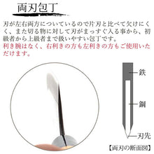 将图片加载到图库查看器，Boat knife Tosa black with handle and cover (boxed) 165mm (knife cutlery stainless steel boxed case Japanese knife for handling sashimi meat chicken fish bones three pieces grated cooking cooking kitchen)

