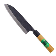 Santoku Knife Tosa Black Handle with Cover (Boxed) 180mm (Knife, Stainless Steel, Boxed Case, Japanese Knife, All-Purpose Knife, Kitchen, Meat, Chicken, Fish, Vegetables, Three Pieces, Cooking, Sharpness)