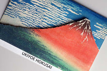 Load image into Gallery viewer, Sticker Wall Ukiyoe Deco Museum Katsushika Hokusai Thirty-six Views of Mt. Fuji Clear Wind Approx. 10 x 14cm
