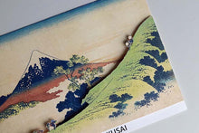 Load image into Gallery viewer, Sticker Wall Ukiyoe Deco Museum Katsushika Hokusai Thirty-Six Views of Mt. Fuji Koshu Inume Pass Approx. 10 x 14 cm
