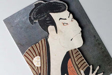 Load image into Gallery viewer, Sticker Wall Ukiyoe Deco Museum Toshusai Sharaku III Otani Oniji&#39;s Edobei Approx. 10 x 14cm
