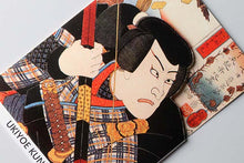 Load image into Gallery viewer, Sticker Wall Ukiyoe Deco Museum Kuniyoshi Utagawa Nanatsu Iroba Toto Cloth Exhaustion Urahashi Yasonosuke Jitsusha Jutamaru Tsurumi no Fushi
