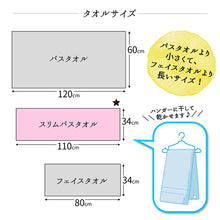 Cargar imagen en el visor de la galería, Imabari Towel Certified Face Towel Made in Japan Light Gray Approx. 80 x 34cm Set of 4
