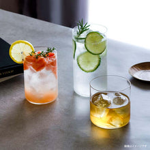 Load image into Gallery viewer, Toyo Sasaki Glass Highball Glass Pair with Appetizer Plate 3-Piece Set USURAI x Alpha 560ml (1 piece) Made in Japan Dishwasher Safe B-09129CS/P-19307 (Pair Glasses, Glass Tumbler, Cup, Plate, Glass Plate)
