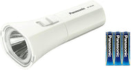 Panasonic LED flashlight BF-BG44K-W with dry battery Evolta NEO