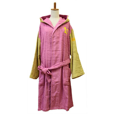 mama&me NUMBER-COLOR Bathrobe Men's (Length approx. 108cm x Width 68cm) Lavender (NO.11)