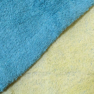 mama&me NUMBER-COLOR Kids Bathrobe S (Length approx. 48cm x Width 39cm) Turquoise (NO.7)