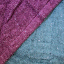 Cargar imagen en el visor de la galería, NUMBER-COLOR Kids Bathrobe Length approx. 60cm x Width approx. 42cm Violet
