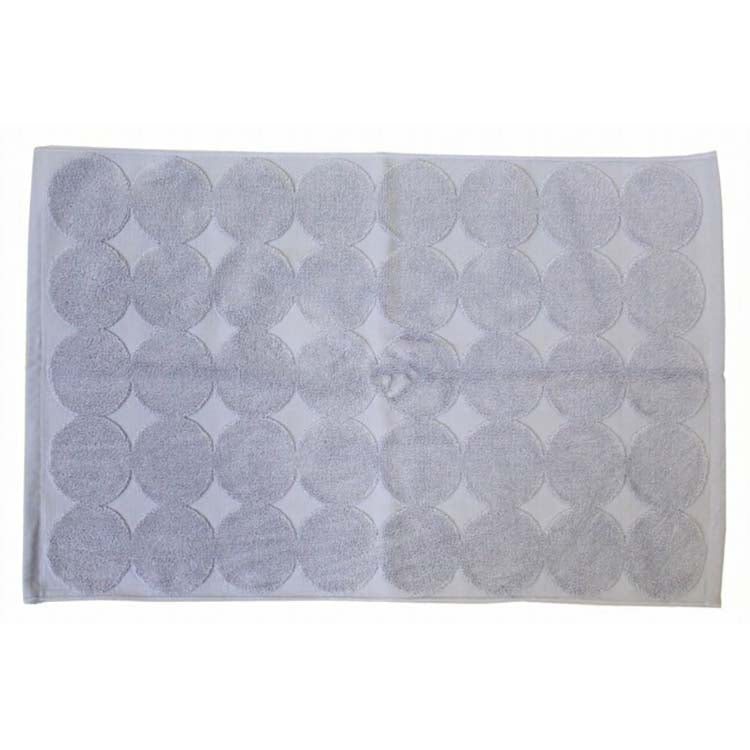 Imabari Towel Menka Mature Bath Mat Approx. 45 x 70cm Light Gray