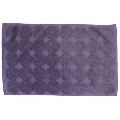 Imabari Towel Menca Mature Bath Mat (Length 45 x Width 70cm) Mauve