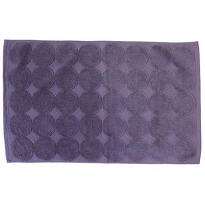 Imabari Towel Menca Mature Bath Mat (Length 45 x Width 70cm) Mauve