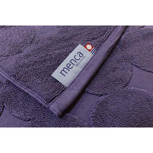 Imabari Towel Menca Mature Bath Mat (Length 45 x Width 70cm) Mauve