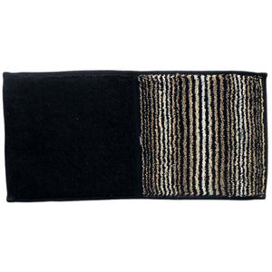 Imabari Towel Striped Stripe x GOLDPEARL Half Towel Handkerchief (Length 12.5 x Width 25cm) Neutral Reversible (05)