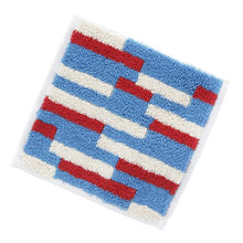 Cargar imagen en el visor de la galería, Otta Imabari Towel Half Towel Handkerchief Blue Approx. 25 x 12.5cm 17-22
