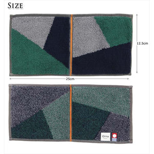 Otta Half Towel Handkerchief Green Approx. 25 x 12.5cm 17-24