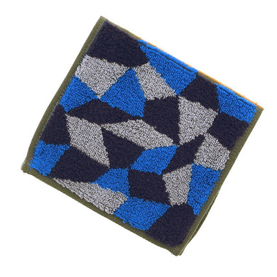 Otta Half Towel Handkerchief Blue 25�~12.5cm 20-38