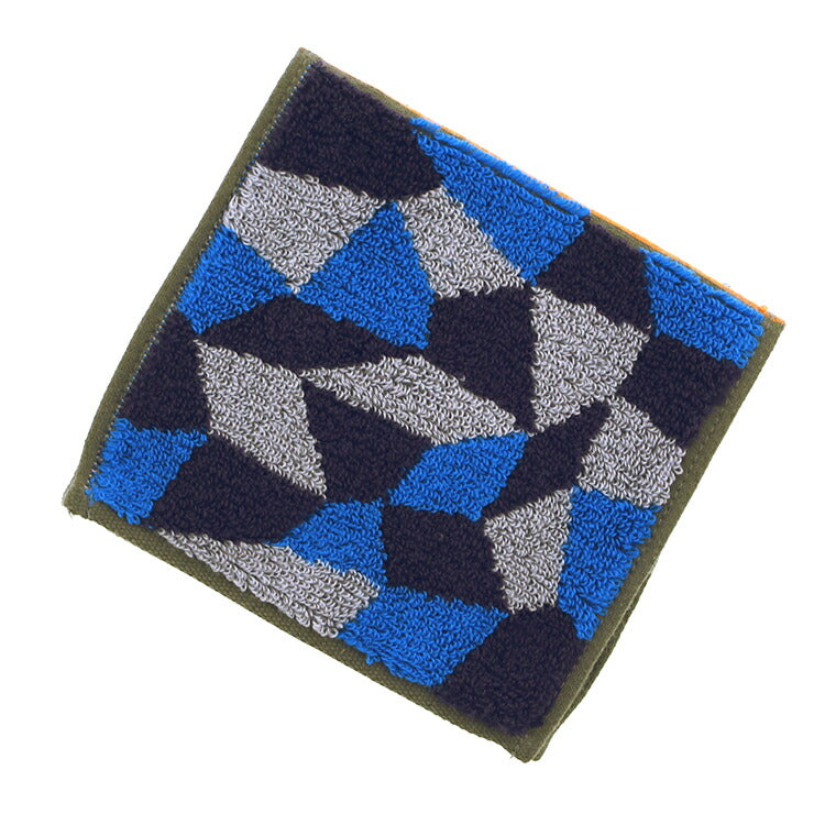 Otta Half Towel Handkerchief Blue 25�~12.5cm 20-38