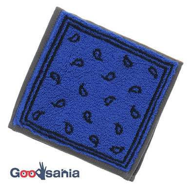 Imabari Towel Otta Half Towel Handkerchief 22-48 Blue 25�~12.5cm OT22-0060-0948