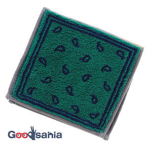 Imabari Towel Otta Half Towel Handkerchief 22-48 Green 25�~12.5cm OT22-0060-0948