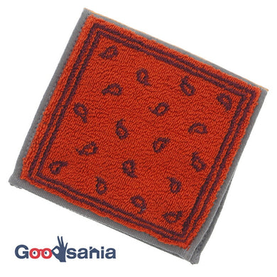 Imabari Towel Otta Half Towel Handkerchief 22-48 Orange 25�~12.5cm OT22-0060-0948