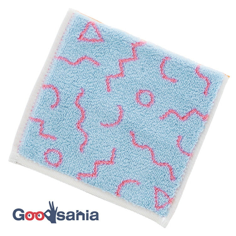 Imabari Towel Otta Half Towel Handkerchief 22-49 Blue 25�~12.5cm OT22-0060-0949