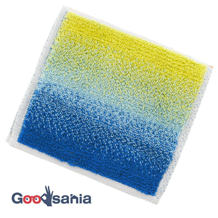 Imabari Towel Otta Half Towel Handkerchief 22-50 Yellow 25�~12.5cm OT22-0060-0950