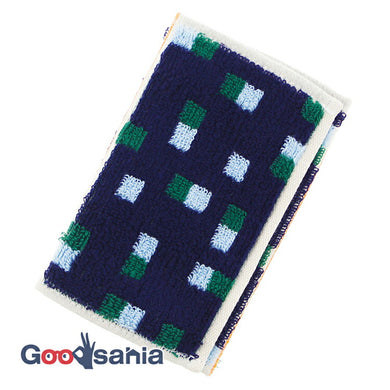 Imabari Towel Otta Half Towel Handkerchief 22-52 Navy 25�~12.5cm OT22-0060-0952