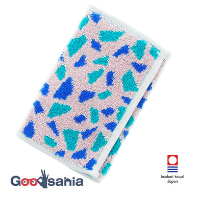 Imabari Towel Otta Half Towel Handkerchief 23-56 Tri-fold Type Made in Japan Pink Approx. 25 x 12.5cm OT23-0060-0956