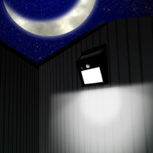 Load image into Gallery viewer, Trade One Sensor Light with Motion Sensor and Magnet, Night Star, 30 LEDs, Approx. 4.8 x 9.6 x 12.5 cm, Black, 30772 (Motion Sensor Light, Solar Light, LED Light, Outdoor Light, Security Light, Security Measures)
