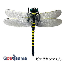 Laden Sie das Bild in den Galerie-Viewer, Trade One Giant Dragonfly Big Dragonfly Repellent, approx. 10.5 x 11.8 x 20 cm, Black 90086 (Giant Dragonfly insect repellent, insect control, insect repellent goods, insect repellent items, insect control goods, outdoor insect repellent supplies)
