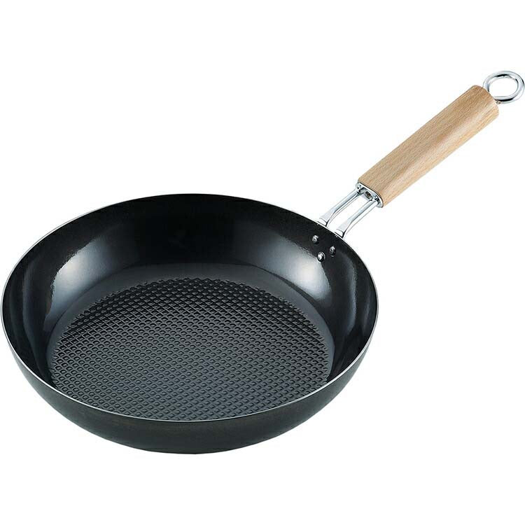 Frying pan Embossed frying pan Gas fire IH compatible Professional specification Black 20