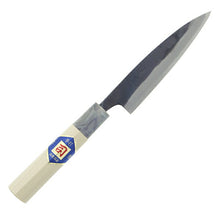 Load image into Gallery viewer, Kurouchi Yanagiba Knife Marble Pattern White No. 1 Steel 105mm
