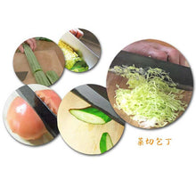 Load image into Gallery viewer, Tosa Knives Kurouchi Nakiri Knife Marble Handle White Steel No. 1 (Blade Length 12cm)
