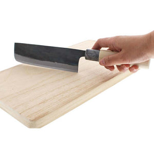 Kurouchi Nakiri knife, marble pattern, white No. 1 steel, 165mm