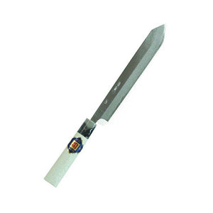 Polished Bonito Knife Marble Pattern White Steel No. 1 210MM
