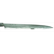 Load image into Gallery viewer, Tosa Knife Polished Single Edge Masao (Yanagiba) Knife Marble Handle White Steel No. 2 (Blade Length 24cm)
