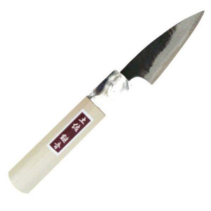 Kurouchi Koyanagiba Knife Marble Pattern Blue Steel No. 2 75mm