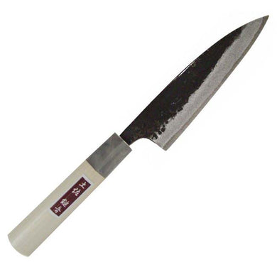 Kurouchi Koyanagiba Knife Marble Pattern Blue Steel No. 2 120mm