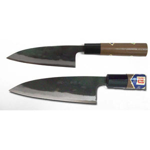 Kurouchi Funayuki Knife Walnut Handle Super Steel 135mm