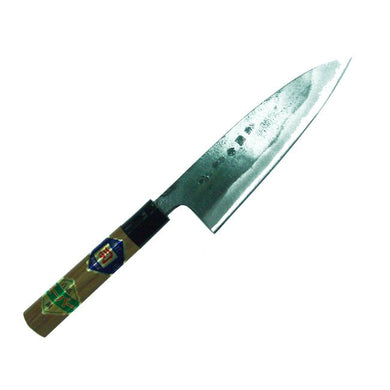 Kurouchi Funayuki Knife Walnut Handle Super Steel 165mm
