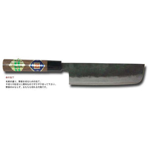 Kurouchi Nakiri Knife Walnut Pattern Super Steel 48 ~165mm
