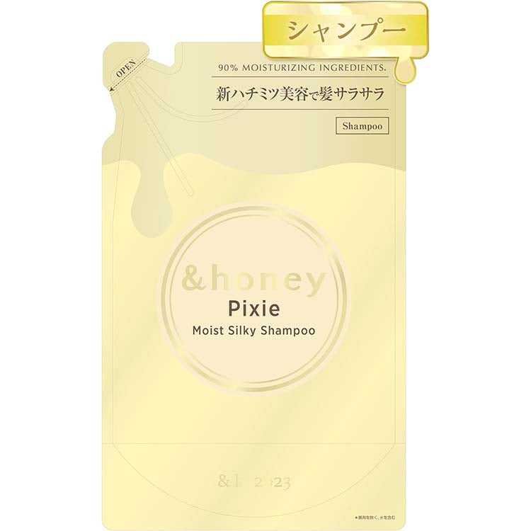&honey Pixie Moist Silky Shampoo Refill 350ml