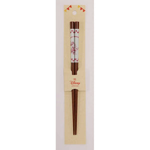 Painted chopsticks Minnie Mouse heart