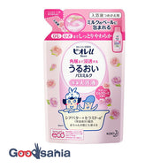 Biore U Moisturizing bath milk that penetrates into the stratum corneum with gentle milk rose scent Refill 480ml