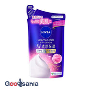Nivea Cream Care Body Wash W Rich Moisturizing French Garden Rose Scent Refill 340ml