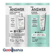 THEANSWER Super Lamella Shampoo & EX Repair Treatment FORCOLORDAMAGE Pillow 12ml & 12g