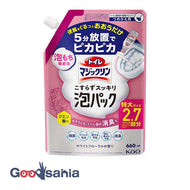 Toilet Magiclin No-scrubbing Refreshing Foam Pack White Floral Scent Refill 660ml
