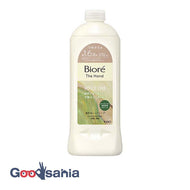 Bioreza Hand Foaming Hand Soap Refill 370ml with the aroma of mellow roasted green tea with calmness and comfort